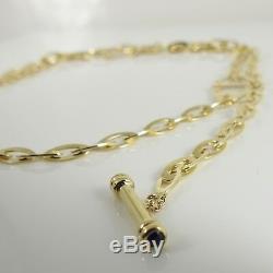 Roberto Coin 18k Yellow Gold 30 Linked Chic And Shine Toggle Necklace