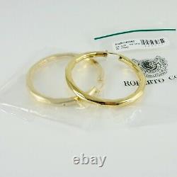 Roberto Coin 18k Yellow Gold 59mm Oro Classic Hoop Earrings