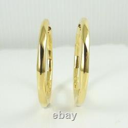 Roberto Coin 18k Yellow Gold 59mm Oro Classic Hoop Earrings