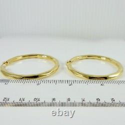 Roberto Coin 18k Yellow Gold 59mm Oro Classic Hoop Earrings