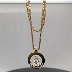 Roberto Coin 18k Yellow Gold Cento Diamond Pendant Necklace $4600 Retail