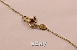 Roberto Coin 18k Yellow Gold Chain 5-station Diamond By The Yard Necklace