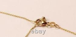 Roberto Coin 18k Yellow Gold Chain 7-station Diamond Dangle Necklace