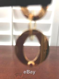 Roberto Coin 18k Yellow Gold Chic & Shine Triple Cirlce Drop Earrings Free Ship