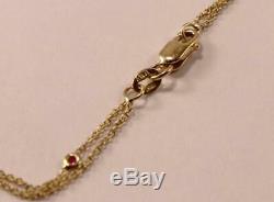 Roberto Coin 18k Yellow Gold Diamond Cross Disc Chain Bracelet