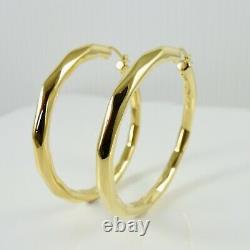 Roberto Coin 18k Yellow Gold Extra Large 59mm Oro Classic Hoop Earrings