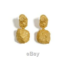 Roberto Coin 18k Yellow Gold Nugget Earrings