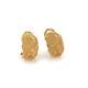 Roberto Coin 18k Yellow Gold Nugget Style Post Clip Earrings