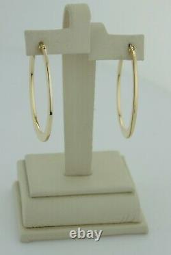 Roberto Coin 18k Yellow Gold Oval Hoop Earrings