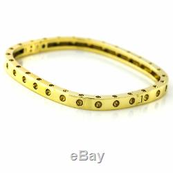 Roberto Coin 18k Yellow Gold Pois Moi Bangle Bracelet