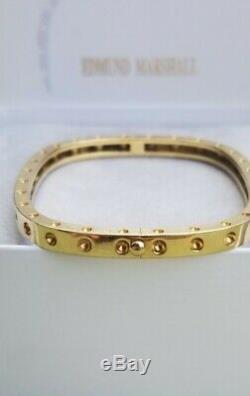 Roberto Coin 18k Yellow Gold Pois Moi Bangle Bracelet $3900