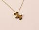 Roberto Coin 18k Yellow Gold Scottish Terrier Puppy Dog Necklace Pendant