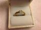 Roberto Coin 18k Yellow and White Gold Woven Diamond Station Ring BIG PRICE CUT