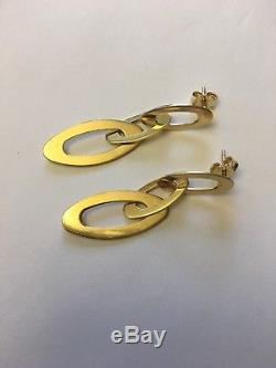 Roberto Coin 18k gold earrings Italy