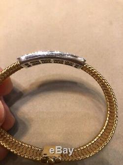 Roberto Coin 18kt Yellow Gold And Diamond Bracelet