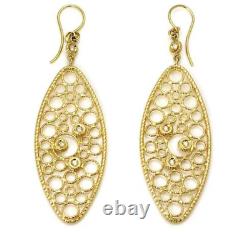 Roberto Coin 18kt yellow gold and diamond drop earrings BNIB