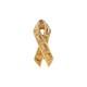 Roberto Coin 1k Yellow Gold Ribbon Pin Brooch Italy 1.2