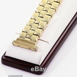 Roberto Coin 28 MM Wide Panther Bracelet Heavy 65.5 Gm 7.5 Long 18k Yellow Gold