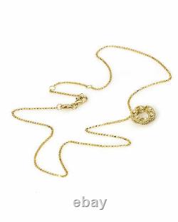 Roberto Coin Barocco 18k Yellow Gold Diamond(0.06ct Twd.)Necklace 7771646AY18X