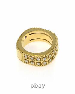 Roberto Coin Barocco 18k Yellow Gold Diamond 0.40ct Ring Sz 6.5 7771947AY65X