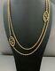 Roberto Coin Bollicine 18KY 2-Station Oval Long Necklace
