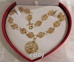 Roberto Coin Bollicine Diamond Necklace 18k Yellow Gold 0.12cts