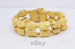 Roberto Coin Bracelet 18k Yellow Gold Rock Made In Italy