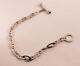 Roberto Coin Chic & Shine 18k White Gold Oval Shape Chain Link Bracelet, 7-inch