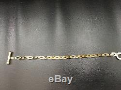 Roberto Coin Chic & Shine Bracelet 18K Yellow Gold Retail $2400 + Tax