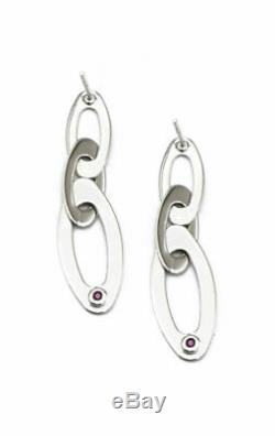 Roberto Coin Chic & Shine Dangle Earrings 18k White Gold