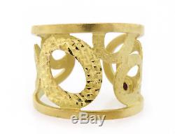Roberto Coin Chic & Shine Open Ring, 18kt Yellow Gold
