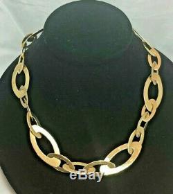 Roberto Coin Chic and Shine 18k Yel Gold Necklace & Bracelet Set Diamonds Toggle
