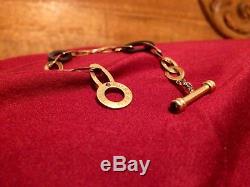 Roberto Coin Chic and Shine Bracelet 18k Yellow Gold 7.5 Oval Link Designer