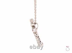 Roberto Coin Diamond Palm Tree Pendant with Chain, 18K White Gold Tiny Treasures