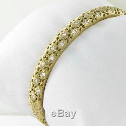 Roberto Coin Granada Bracelet 0.60cts Diamonds 18k Yellow Gold NEW $11500