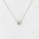 Roberto Coin Initial Thoughts Letter G Diamond 0.06cts 18k WG Necklace New $580
