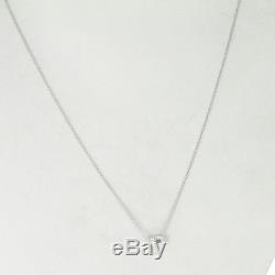 Roberto Coin Initial Thoughts Letter P Necklace 18k WG Diamond 0.06cts 18 $580