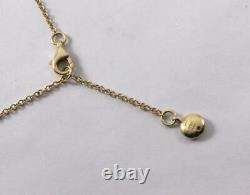 Roberto Coin Ipanema 18k Yellow Gold Gemstone 6-station Beaded Necklace Pendant