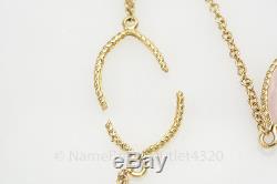 Roberto Coin Ipanema gold 18K multi stone station chain necklace NEW $3480