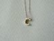Roberto Coin Necklace Tiny Treasures Love Letter C Diamonds 18K Pendant Mint