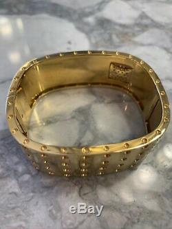 Roberto Coin Pois Moi 4 Row Diamond Bracelet