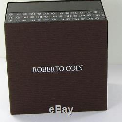 Roberto Coin Pois Moi Diamond Bracelet Single Row 18k White Gold New $4300