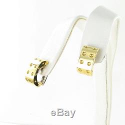 Roberto Coin Pois Moi Earrings Double Row Pierced/Non 18k Yellow Gold New $2700