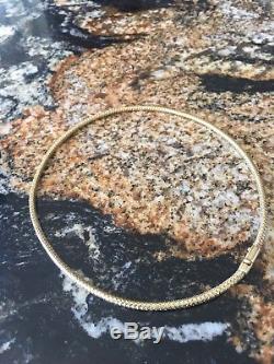 Roberto Coin Primavera 18K Solid Yellow Gold Mesh Flexible Necklace SOLD OUT