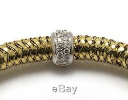 Roberto Coin Primavera Bracelet in 18K with Diamonds