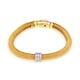 Roberto Coin Primavera Diamond 18k Two Tone Gold Flex Bracelet LIQUIDATION