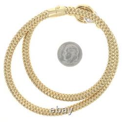 Roberto Coin Primavera Diamond Fancy Collar Necklace 16 Yellow Gold 18k Italy