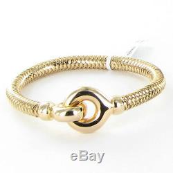 Roberto Coin Primavera Stretch Loop Bracelet 18k Rose Gold New $2900