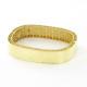 Roberto Coin Princess Polished 12mm Wide Bracelet Hinged 18k Yellow Gold $7200