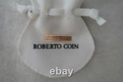 Roberto Coin Ring 18K Rose Gold Symphony Barocco Stackable Band Ring Sz 6.5 New